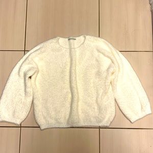 White Angora Sweater